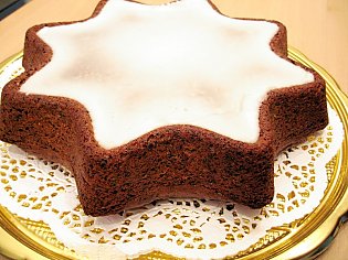 Schokoladenkuchen mit Zimt