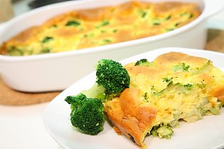 Brokkoli- Käse- Auflauf